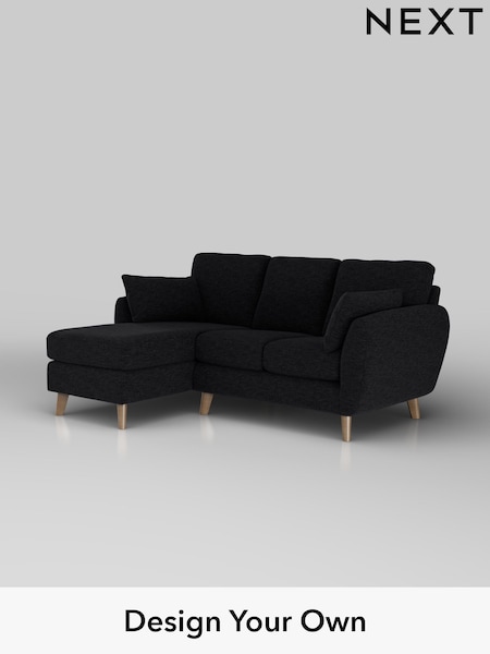 Fine Chenille Easy Clean/Black Wilson (H35368) | £1,499
