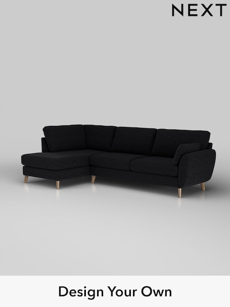 Fine Chenille Easy Clean/Black Wilson (H35368) | £1,699