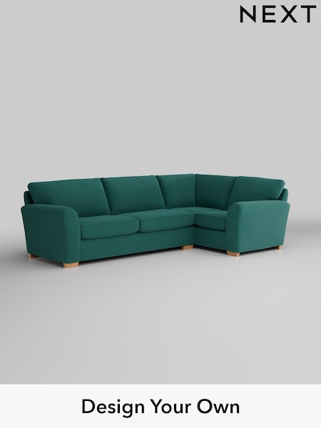Fine Chenille Easy Clean/Dark Juniper Green Michigan Ii (H35369) | £1,675