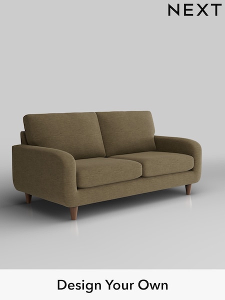 Fine Chenille Easy Clean/Dark Moss Green Camden (H35371) | £999