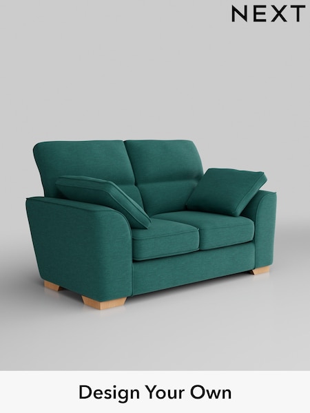 Fine Chenille Easy Clean/Dark Juniper Green Stamford Highback (H35373) | £1,099