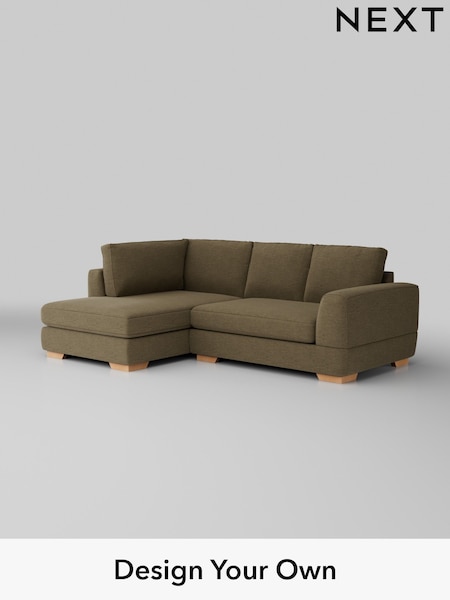 Fine Chenille Easy Clean/Dark Moss Green Clayton (H35374) | £1,725