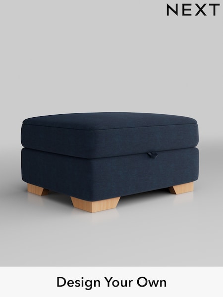 Fine Chenille Easy Clean/Dark Navy Blue Clayton (H35385) | £499