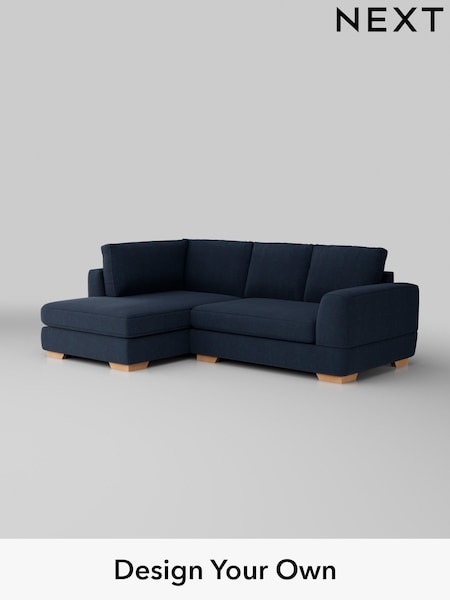 Fine Chenille Easy Clean/Dark Navy Blue Clayton (H35385) | £1,725