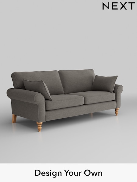 Fine Chenille Easy Clean/Dark Smoke Grey Mallory (H35392) | £999