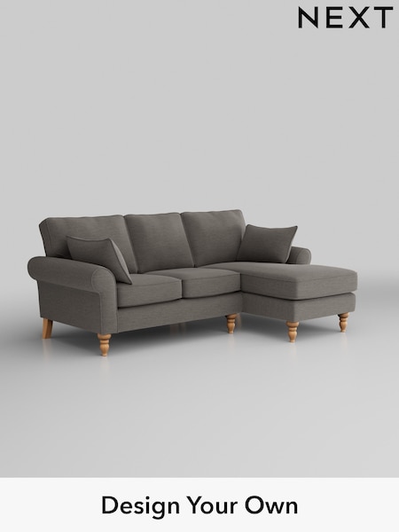 Fine Chenille Easy Clean/Dark Smoke Grey Mallory (H35392) | £1,475