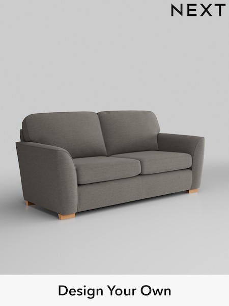 Fine Chenille Easy Clean/Dark Smoke Grey Malvern (H35393) | £1,075