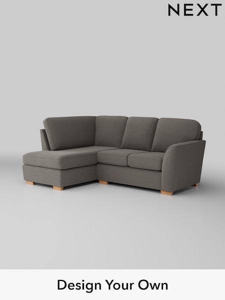 Fine Chenille Easy Clean/Dark Smoke Grey Malvern (H35393) | £1,350