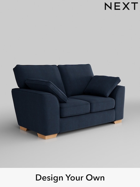 Fine Chenille Easy Clean/Dark Navy Blue Stamford (H35395) | £1,050