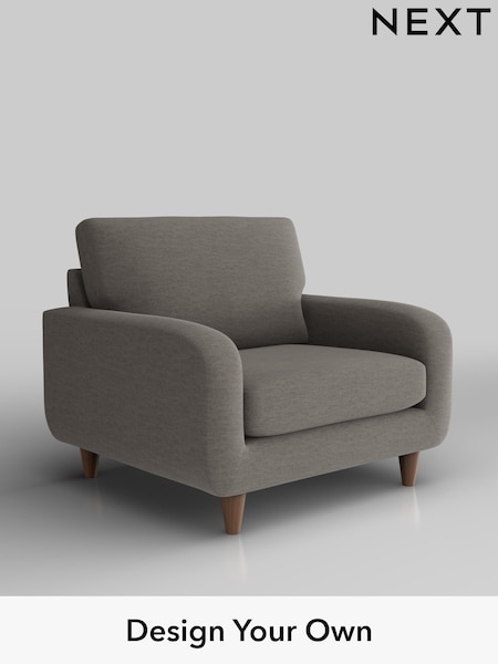 Fine Chenille Easy Clean/Dark Smoke Grey Camden (H35400) | £650