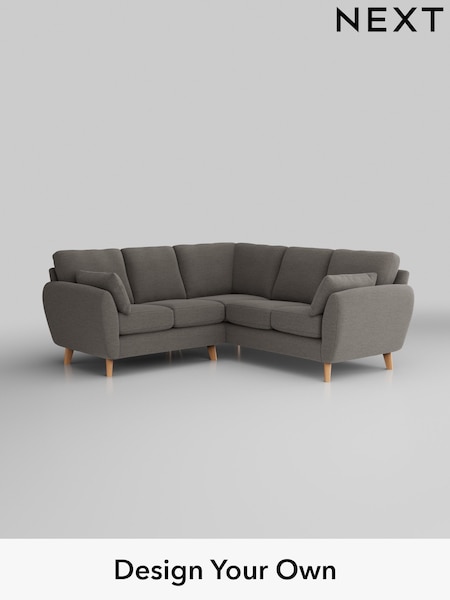 Fine Chenille Easy Clean/Dark Smoke Grey Wilson (H35413) | £1,550