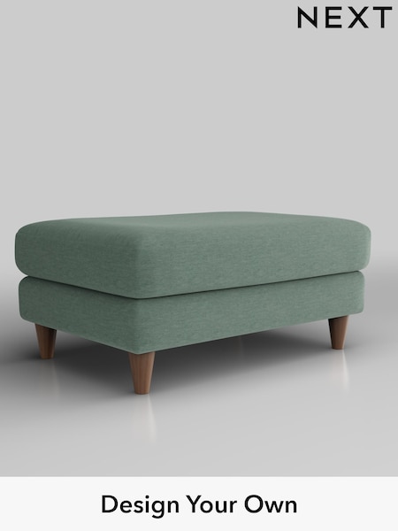 Fine Chenille Easy Clean/Light Forest Green Hartley Highback Relaxed Sit (H35414) | £425
