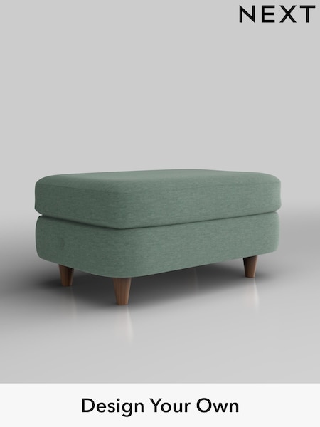 Fine Chenille Easy Clean/Light Forest Green Camden (H35415) | £350