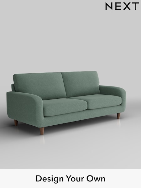 Fine Chenille Easy Clean/Light Forest Green Camden (H35415) | £1,099