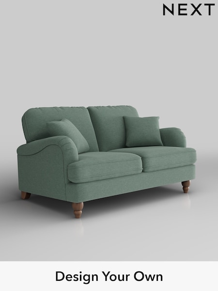 Fine Chenille Easy Clean/Light Forest Green Lilly Ii (H35419) | £850
