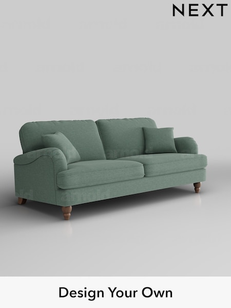 Fine Chenille Easy Clean/Light Forest Green Lilly Ii (H35419) | £1,050
