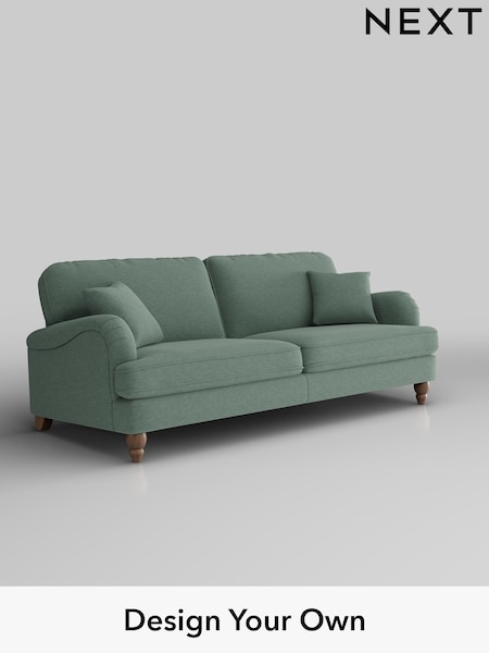 Fine Chenille Easy Clean/Light Forest Green Lilly Ii (H35419) | £1,150