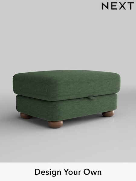 Fine Chenille Easy Clean/Mid Khaki Green Arches (H35455) | £499