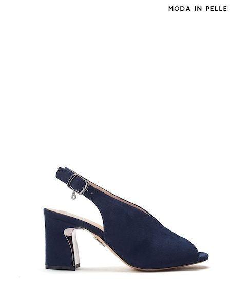 Moda in Pelle Love High Vamp Comfort Sandals with Swoosh Heels (H35459) | £79
