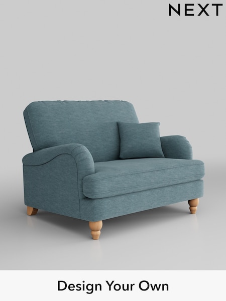 Fine Chenille Easy Clean/Mid Blue Lilly Ii (H35487) | £750