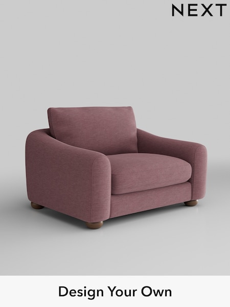 Fine Chenille Easy Clean/Mid Mulberry Purple Arches (H35490) | £925