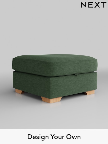 Fine Chenille Easy Clean/Mid Khaki Green Stamford Grand Relaxed Sit (H35492) | £499