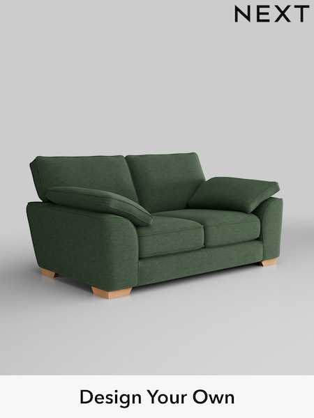 Fine Chenille Easy Clean/Mid Khaki Green Stamford Grand Relaxed Sit (H35492) | £1,625