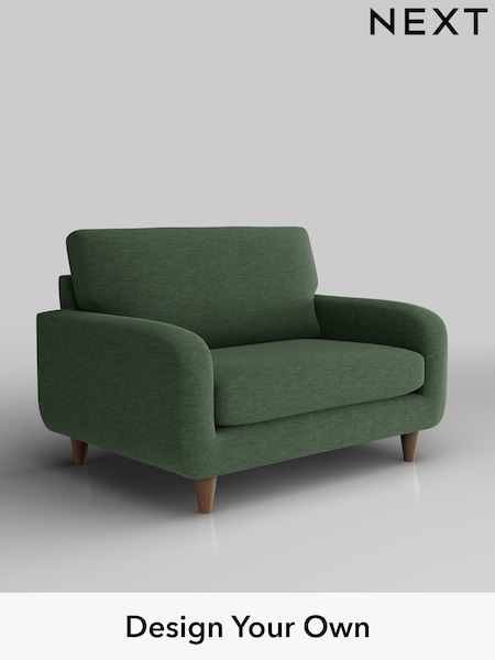 Fine Chenille Easy Clean/Mid Khaki Green Camden (H35505) | £799