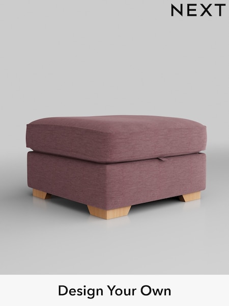 Fine Chenille Easy Clean/Mid Mulberry Purple Stamford Grand Relaxed Sit (H35506) | £499