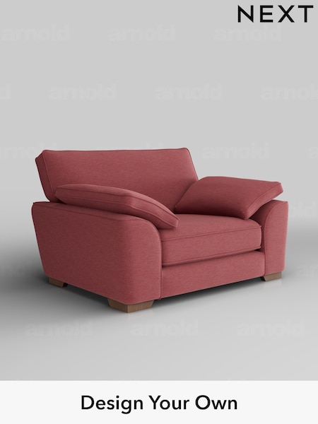 Fine Chenille Easy Clean/Mid Pink Stamford Grand Relaxed Sit (H35510) | £1,299