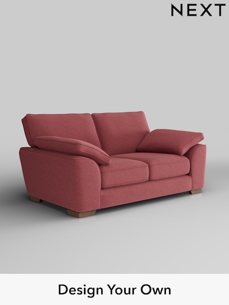 Fine Chenille Easy Clean/Mid Pink Stamford Grand Relaxed Sit (H35510) | £1,625