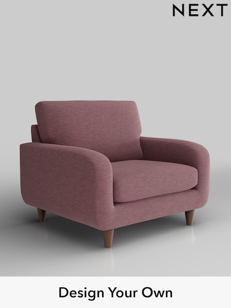 Fine Chenille Easy Clean/Mid Mulberry Purple Camden (H35520) | £650
