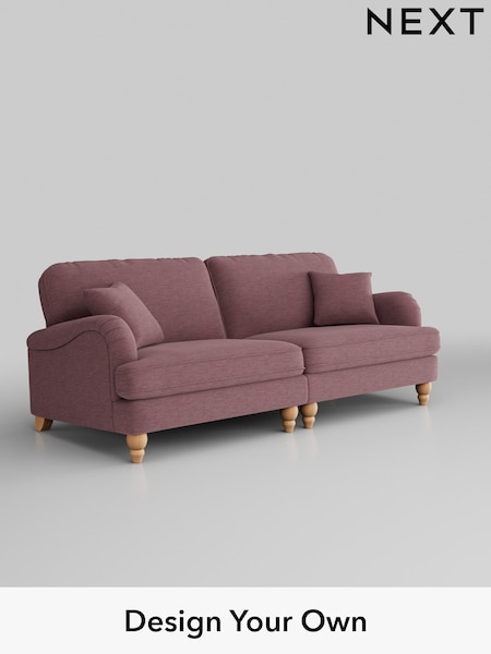 Fine Chenille Easy Clean/Mid Mulberry Purple Lilly Ii (H35523) | £1,150