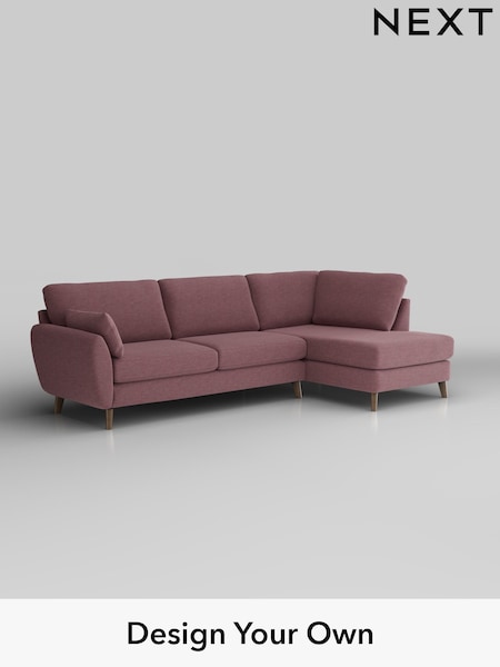 Fine Chenille Easy Clean/Mid Mulberry Purple Wilson (H35525) | £1,699
