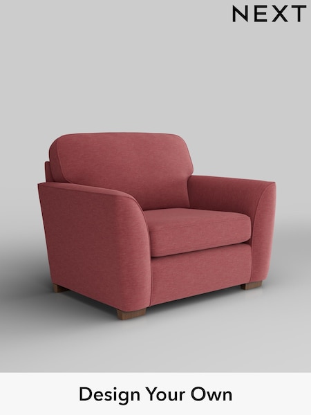 Fine Chenille Easy Clean/Mid Pink Malvern (H35527) | £725