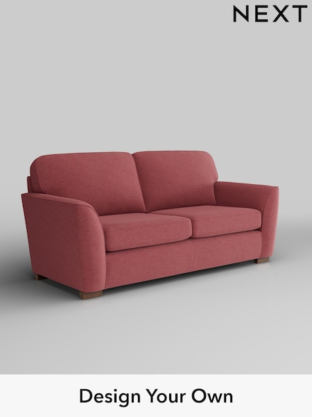 Fine Chenille Easy Clean/Mid Pink Malvern (H35527) | £1,075