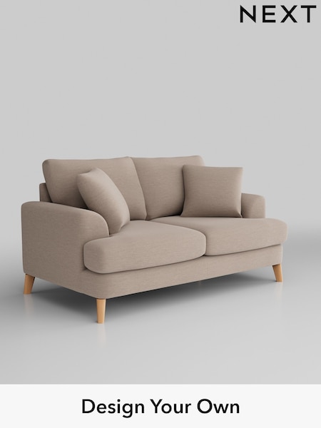 Fine Chenille Easy Clean/Mid Taupe Brown Parker (H35547) | £1,275