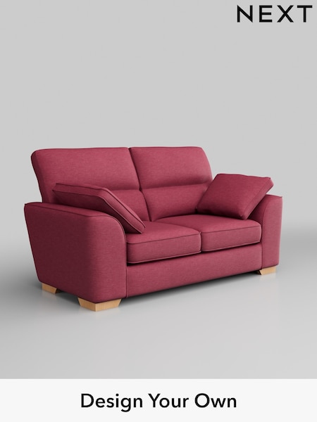 Fine Chenille Easy Clean/Mid Raspberry Pink Stamford Highback (H35550) | £1,199