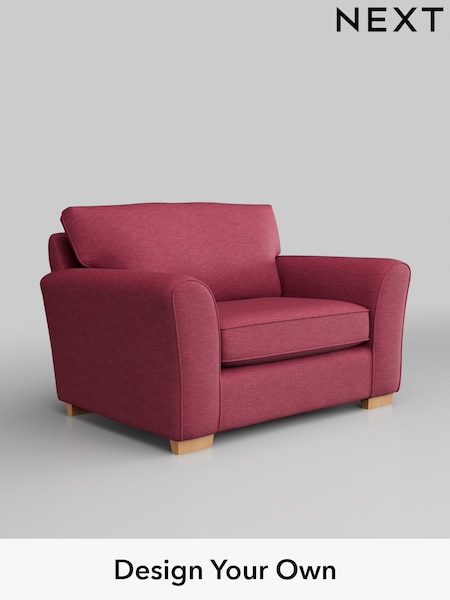 Fine Chenille Easy Clean/Mid Raspberry Pink Michigan Ii (H35557) | £725