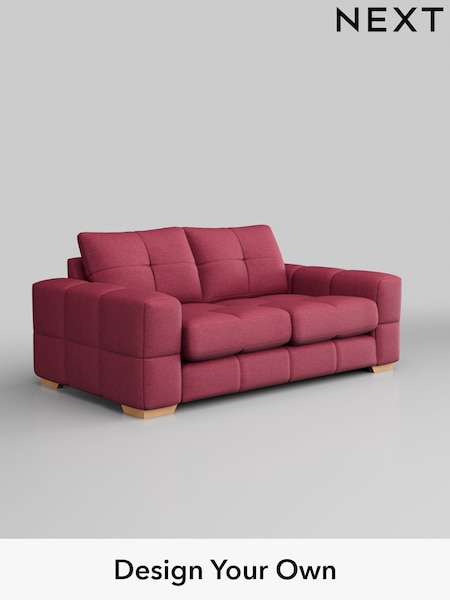 Fine Chenille Easy Clean/Mid Raspberry Pink Brooke Deep Sit (H35558) | £1,625