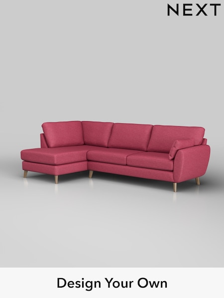 Fine Chenille Easy Clean/Mid Raspberry Pink Wilson (H35563) | £1,699