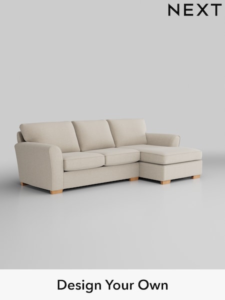 Fine Chenille Easy Clean/Oyster Michigan Ii (H35578) | £1,525