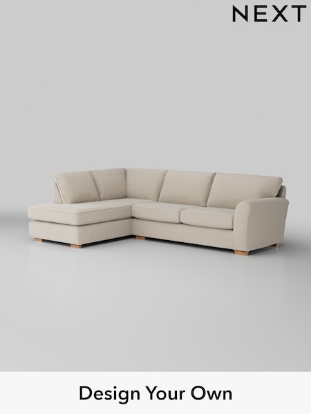 Fine Chenille Easy Clean/Oyster Michigan Ii (H35578) | £1,650