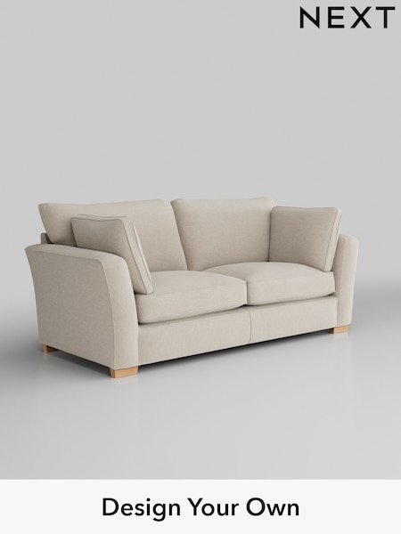 Fine Chenille Easy Clean/Oyster Heath Highback (H35580) | £1,325