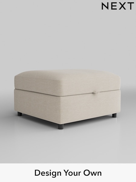 Fine Chenille Easy Clean/Oyster Parker Platform (H35581) | £499