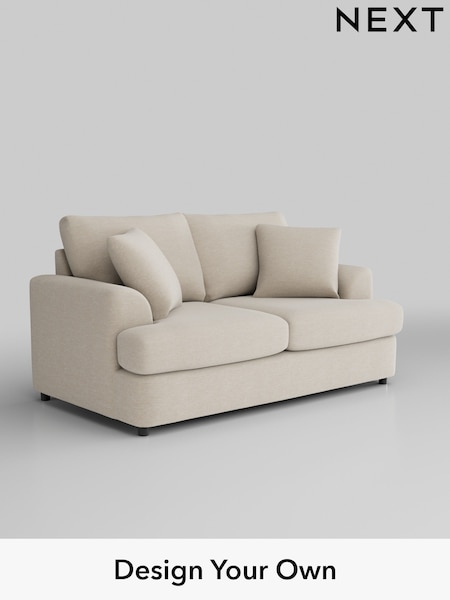 Fine Chenille Easy Clean/Oyster Parker Platform (H35581) | £1,175