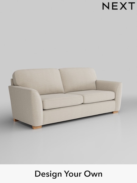 Fine Chenille Easy Clean/Oyster Malvern (H35583) | £1,175