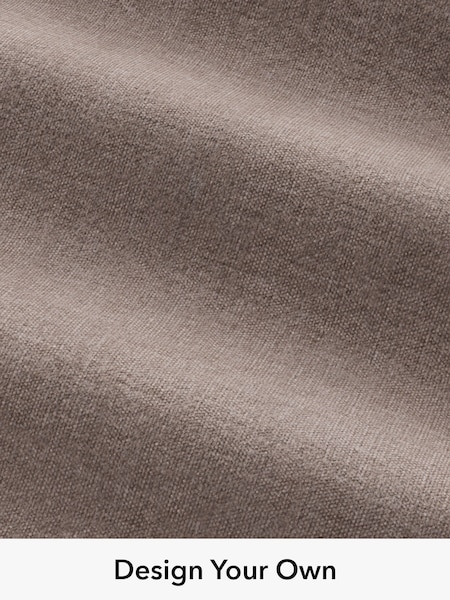 Luxe Chenille/Mink Brown Fabric By Metre (H35587) | £144