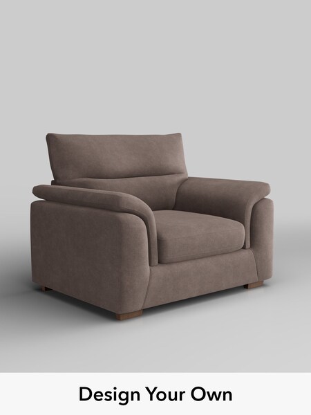 Luxe Chenille/Mink Brown Hayden Highback (H35591) | £950
