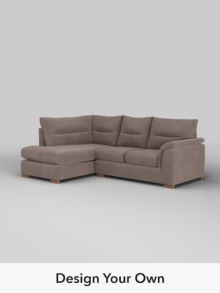 Luxe Chenille/Mink Brown Hayden Highback (H35591) | £1,925